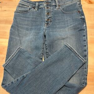Madewell High Rise Blue Jeans with Classic Style
